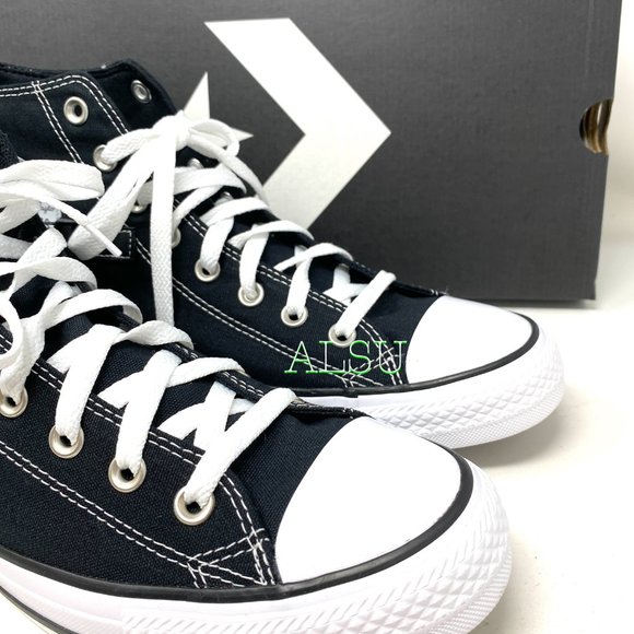 Converse Chuck Taylor AS High Top Buckle Black Men's Size 10 10.5 168261C - Picture 10 of 11